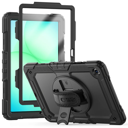 Coque pour Samsung Galaxy Tab A11+ / Tab A9+, Tech-Protect, Solid, Noire