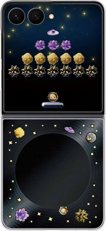Coque pour Samsung Galaxy Z Flip8 F776, FlipSuit Case, Noire EF-FF776CBEGWW
