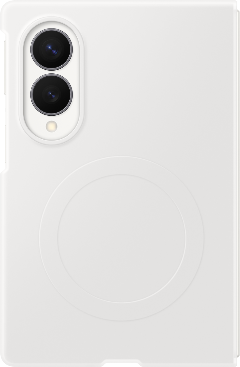 Coque pour Samsung Galaxy Z Fold8 F971, Silicone Magnet Case, Blanc EF-EF971CWEGWW
