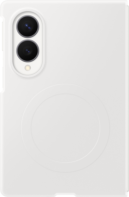 Coque pour Samsung Galaxy Z Fold8 F971, Silicone Magnet Case, Blanc EF-EF971CWEGWW