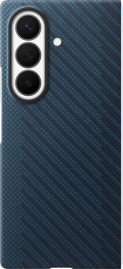 Coque pour Samsung Galaxy Z Fold8 Ultra F976, Carbon Magnet Case, Bleu marine EF-KF976SNEGWW