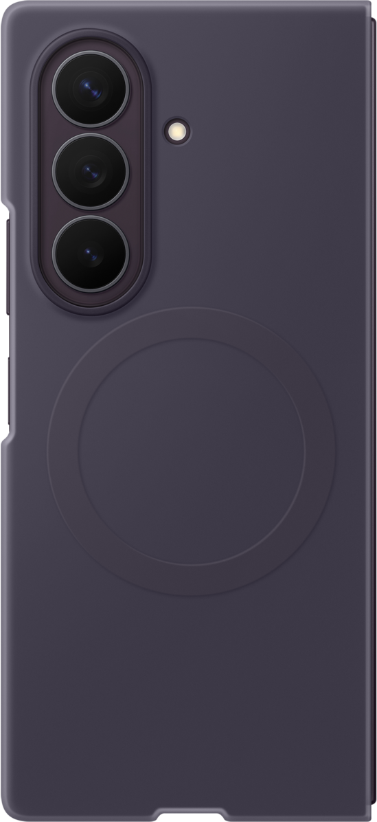 Coque pour Samsung Galaxy Z Fold8 Ultra F976, Silicone Magnet Case, Violet EF-EF976CVEGWW