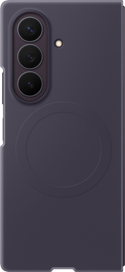 Coque pour Samsung Galaxy Z Fold8 Ultra F976, Silicone Magnet Case, Violet EF-EF976CVEGWW