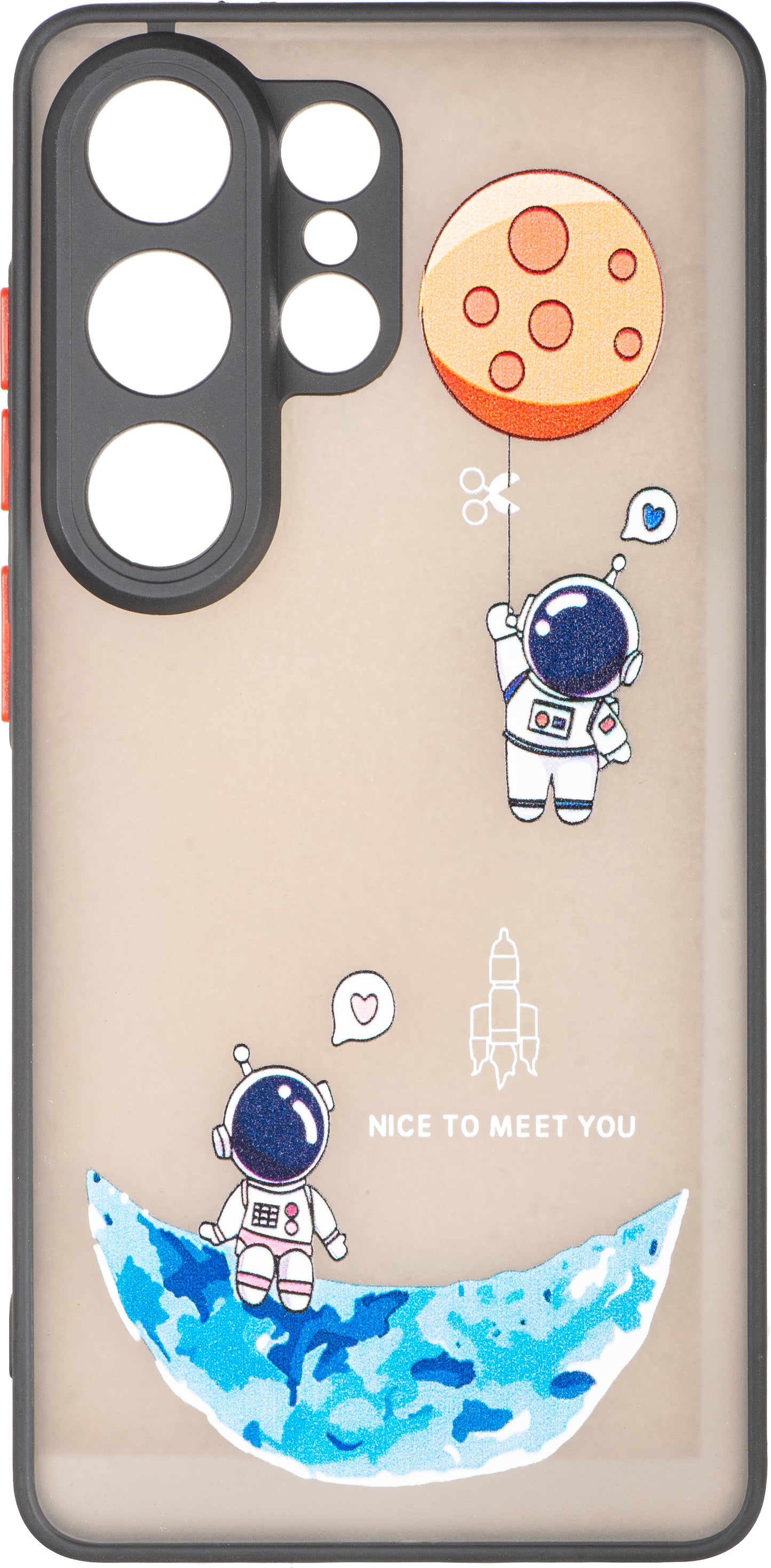 Coque pour Samsung Galaxy S26 Ultra S948, OEM, Blue Crescent, Multicolore