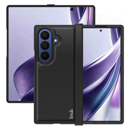 Coque pour Samsung Galaxy Z Fold8 Ultra F976, Imak, Carbone, Noire