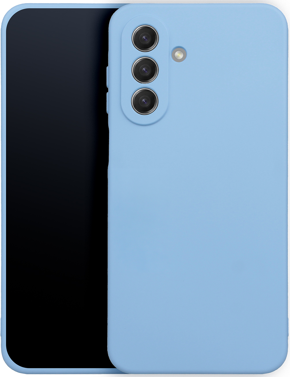 Coque pour Samsung Galaxy A18 5G A186 / A18 4G A185 / A17 4G A175 / A17 5G A176, OEM, Silicone, Bleue