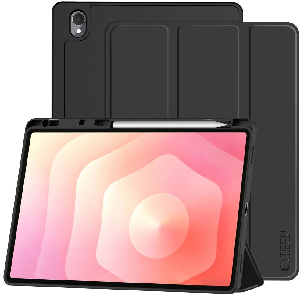 Case for Samsung Galaxy Tab S12 Plus, Tech-Protect, SC PEN, Black