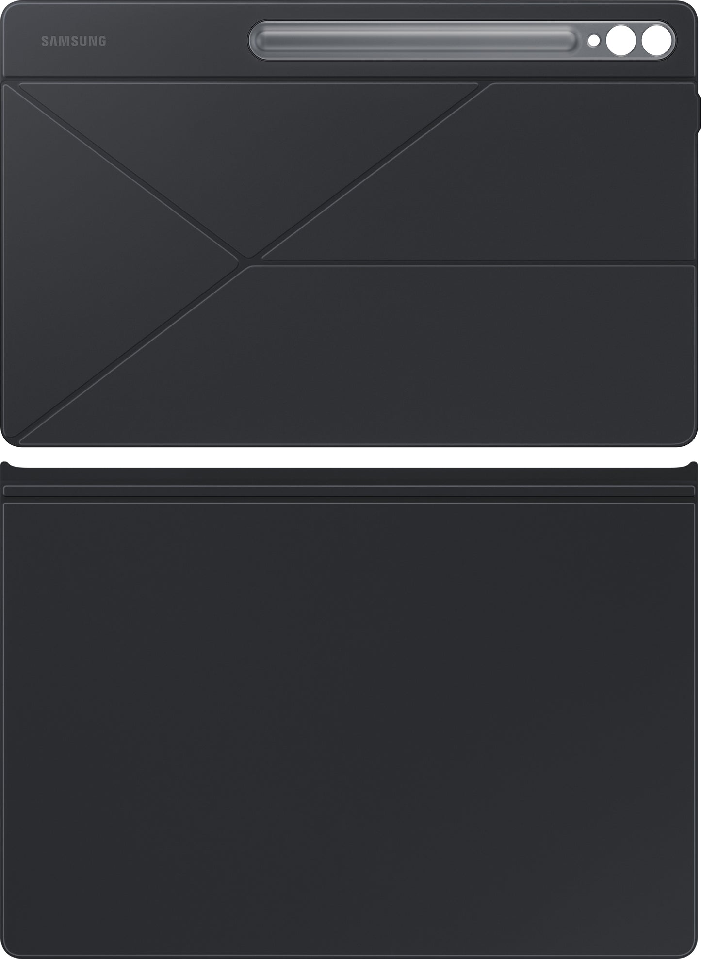 Coque pour Samsung Galaxy Tab S9 Ultra, Smart Book Cover, Noire EF-BX910PBEGWW