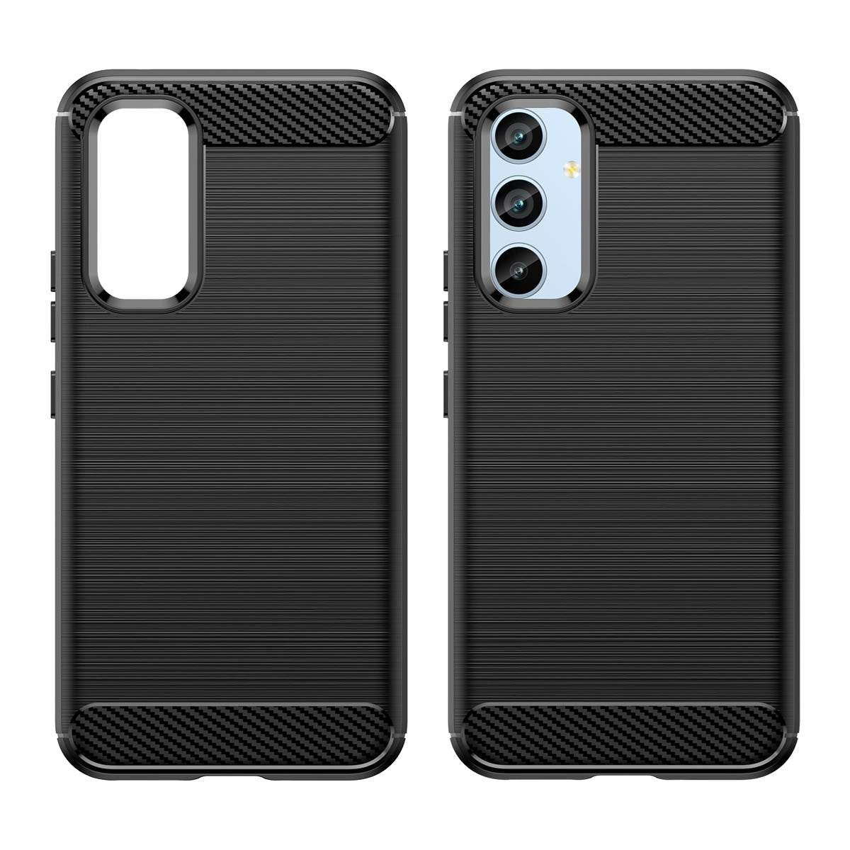 Coque pour Samsung Galaxy A54 A546, OEM, Carbone, Noire