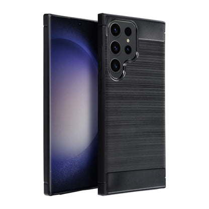Coque pour Samsung Galaxy S24 Ultra S928, OEM, Carbone, Noire