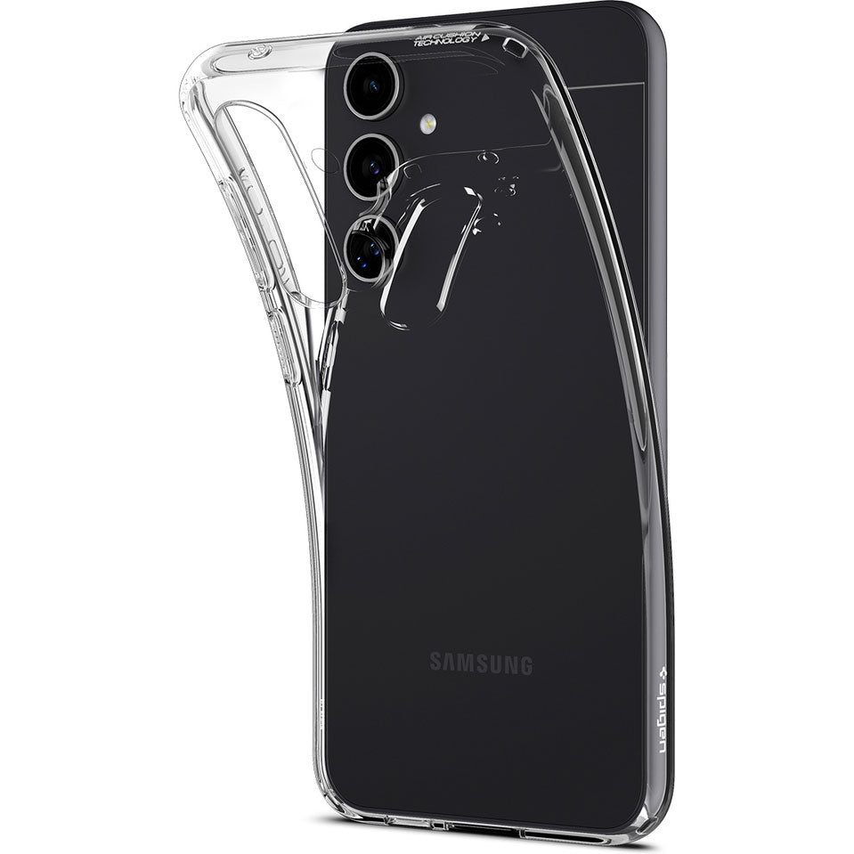 Coque pour Samsung Galaxy S23 FE S711, Spigen, Liquid Crystal, Transparent ACS06369 