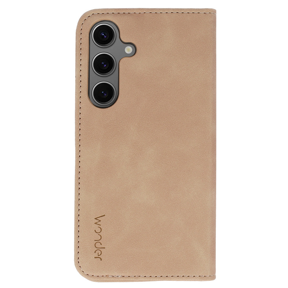 Coque pour Samsung Galaxy A16 5G A166 / A16 4G A165, Wonder, Prime, Brown 