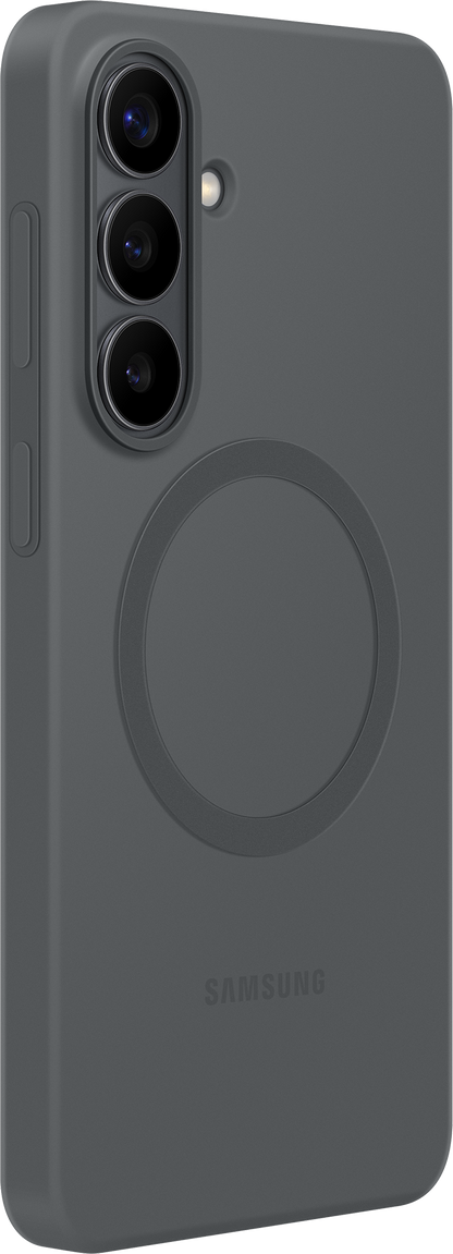 Étui pour Samsung Galaxy S26 Plus S947, Silicone Magnet Case, Noir EF-ES947CBEGWW