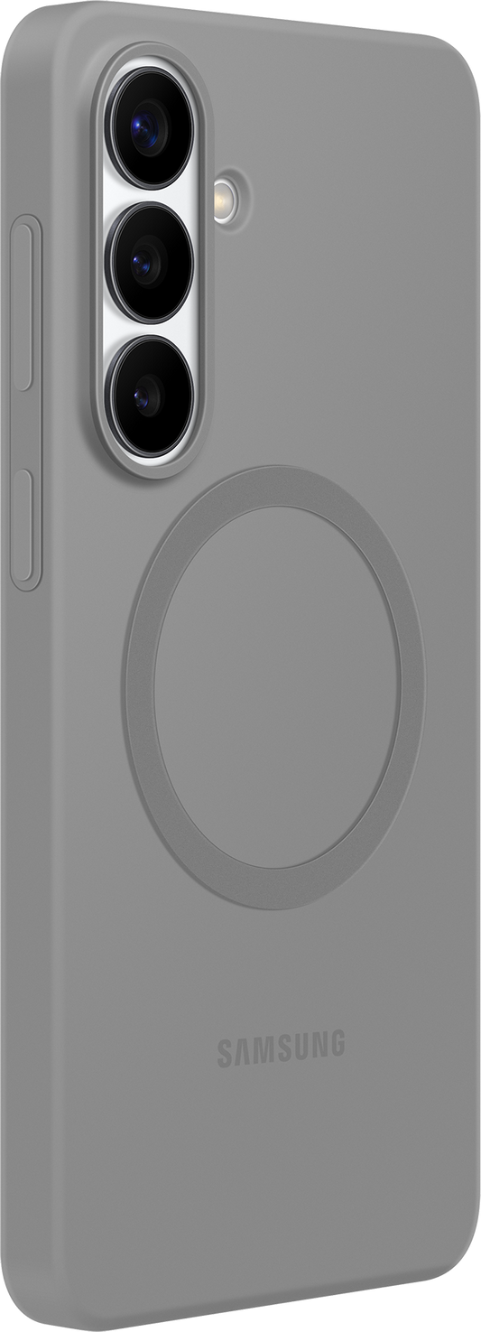 Étui pour Samsung Galaxy S26 Plus S947, Silicone Magnet Case, Gris EF-ES947CJEGWW