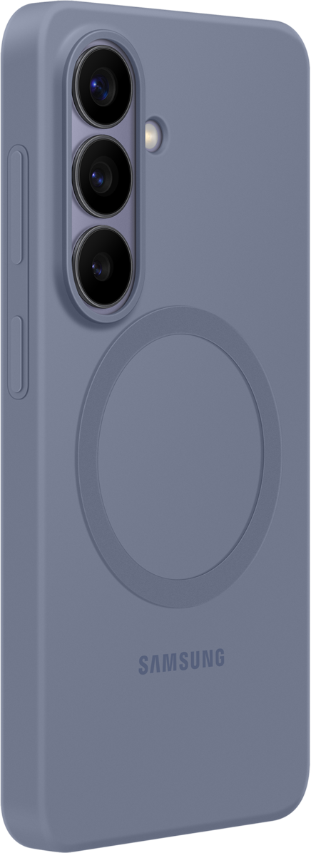 Étui pour Samsung Galaxy S26 S942, Coque Magnétique en Silicone, Violet EF-ES942CVEGWW