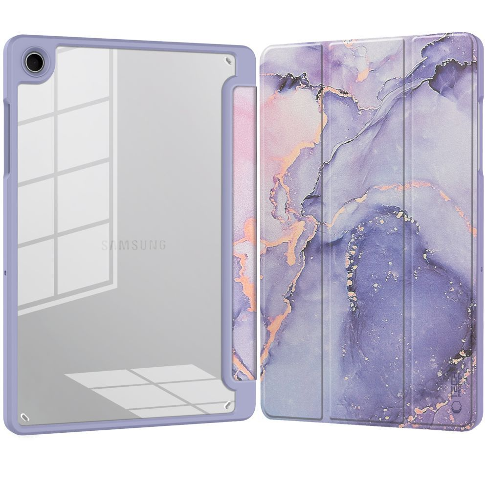 Étui pour Samsung Galaxy Tab A11+ / Tab A9+, Tech-Protect, SC PEN Hybrid, Violet