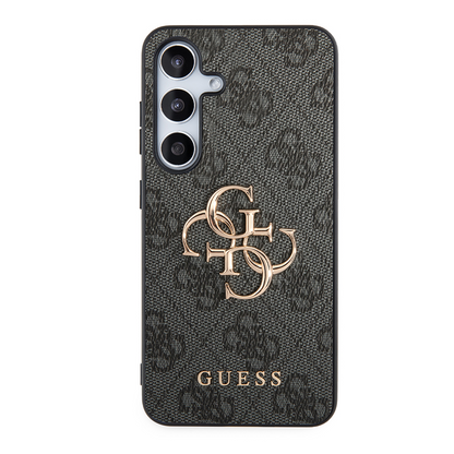 Coque pour Samsung Galaxy S24+ S926, Guess, 4G Big Logo, Noire, Reconditionnée