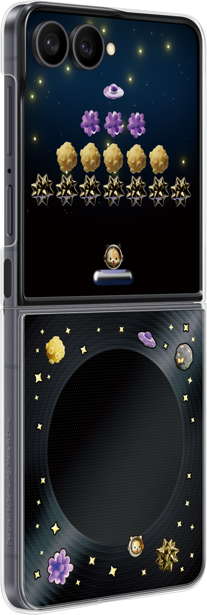 Coque pour Samsung Galaxy Z Flip8 F776, FlipSuit Case, Noire EF-FF776CBEGWW