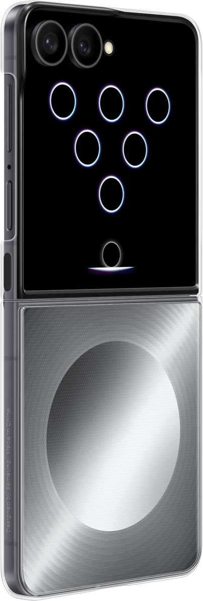 Coque pour Samsung Galaxy Z Flip8 F776, FlipSuit Case, Gris EF-FF776CJEGWW
