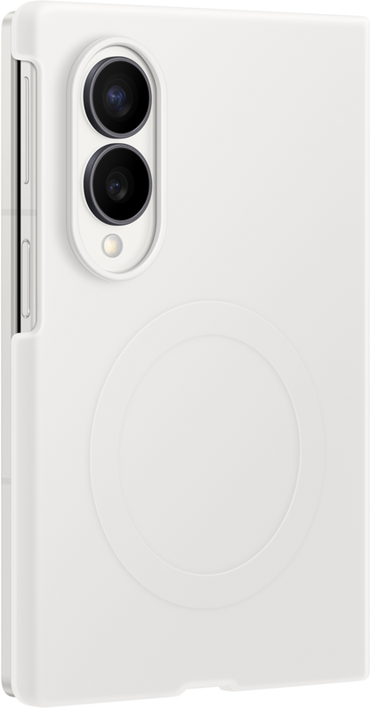 Coque pour Samsung Galaxy Z Fold8 F971, Silicone Magnet Case, Blanc EF-EF971CWEGWW