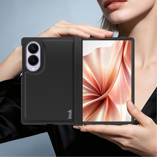 Case for Samsung Galaxy Z Fold8 F971, Imak, Carbon, Black