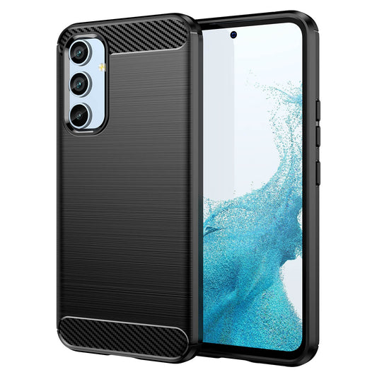 Coque pour Samsung Galaxy A54 A546, OEM, Carbone, Noire