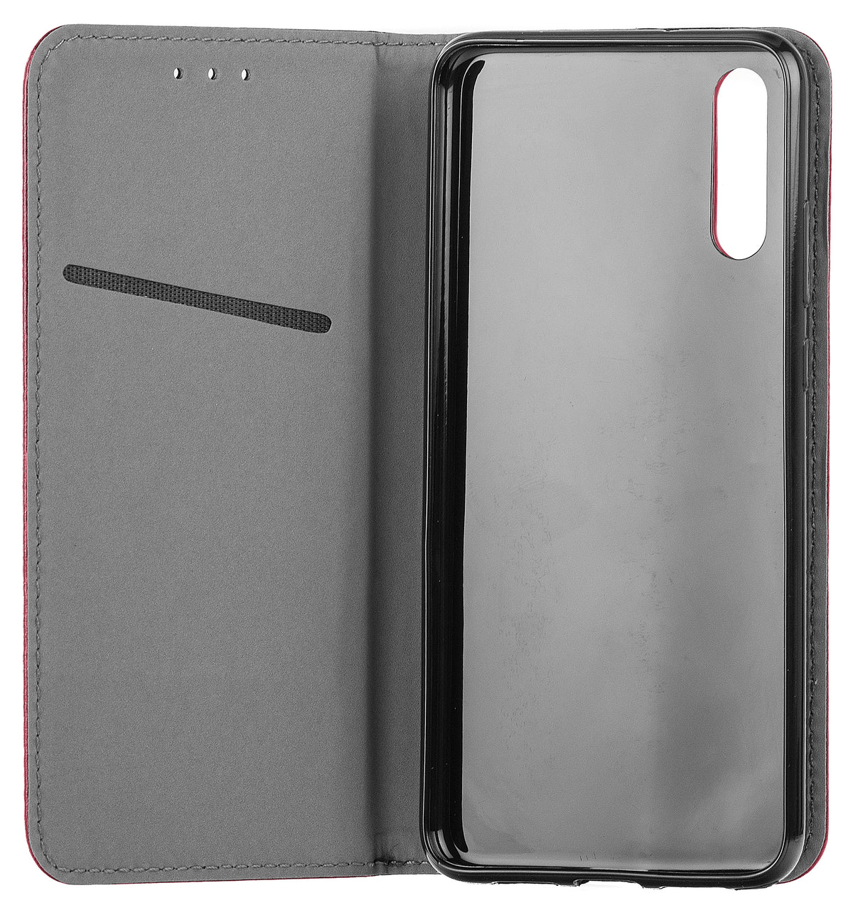 Coque pour Samsung Galaxy A16 5G A166 / A16 4G A165, OEM, Smart Magnetic, Bordeaux