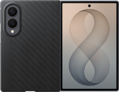 Coque pour Samsung Galaxy Z Fold8 F971, Carbon Magnet Case, Noire EF-KF971SBEGWW