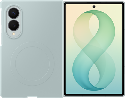 Coque pour Samsung Galaxy Z Fold8 F971, Silicone Magnet Case, Vert EF-EF971CGEGWW