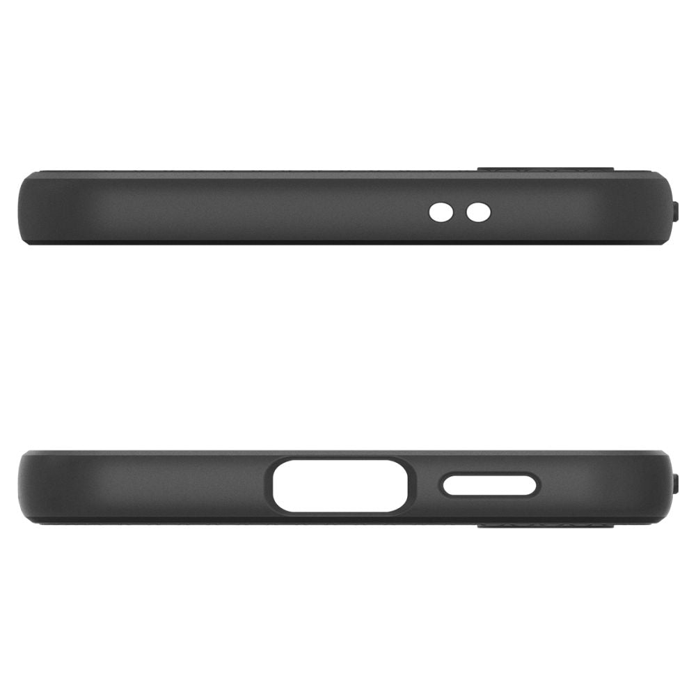 Etui pour Samsung Galaxy S24 S921, Spigen, Liquid Air, Noir 