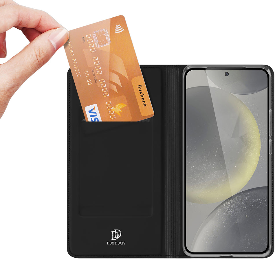 Étui pour Samsung Galaxy S24 FE S721, DUX DUCIS, Skin Pro, Noir