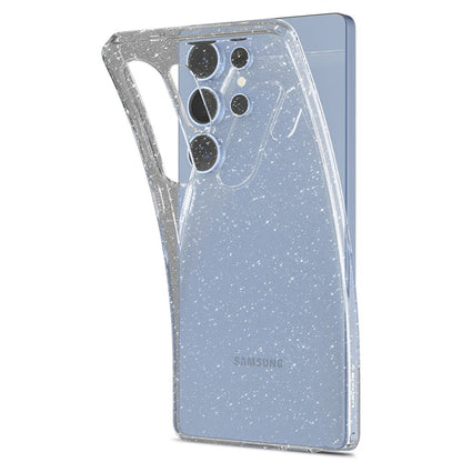 Étui pour Samsung Galaxy S25 Ultra S938, Spigen, Liquid Crystal Glitter, Transparent ACS08950