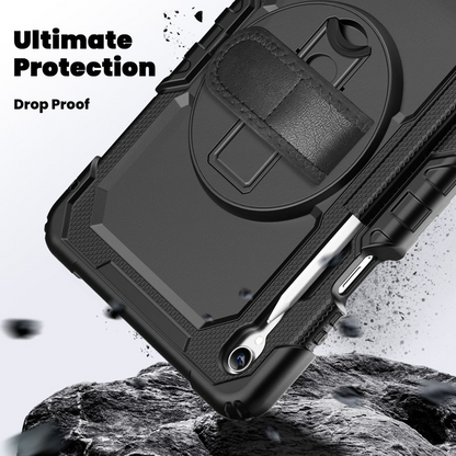 Coque pour Samsung Galaxy Tab S11, Tech-Protect, Solid360, Noire