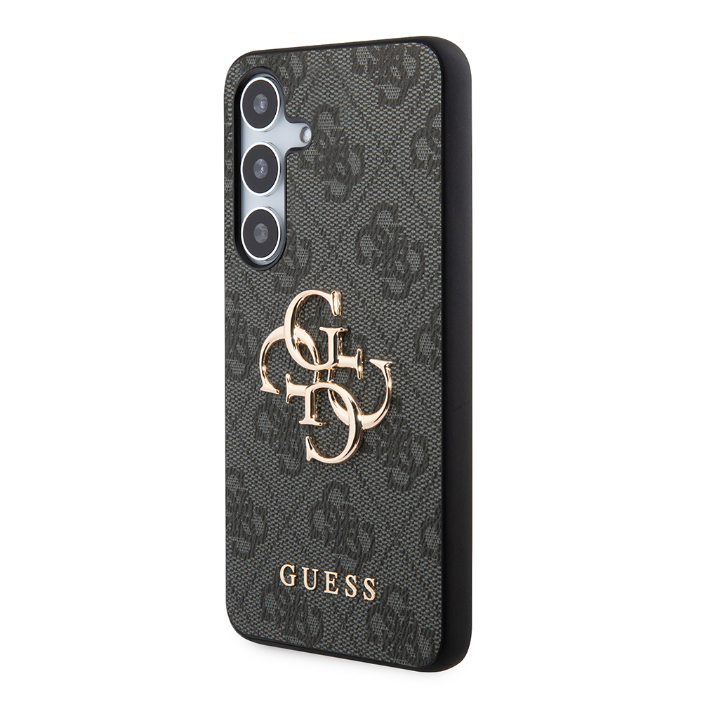 Coque pour Samsung Galaxy S24+ S926, Guess, 4G Big Logo, Noire, Reconditionnée