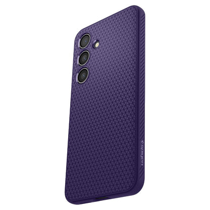 Etui pour Samsung Galaxy S24 S921, Spigen, Liquid Air, Purple ACS07451 