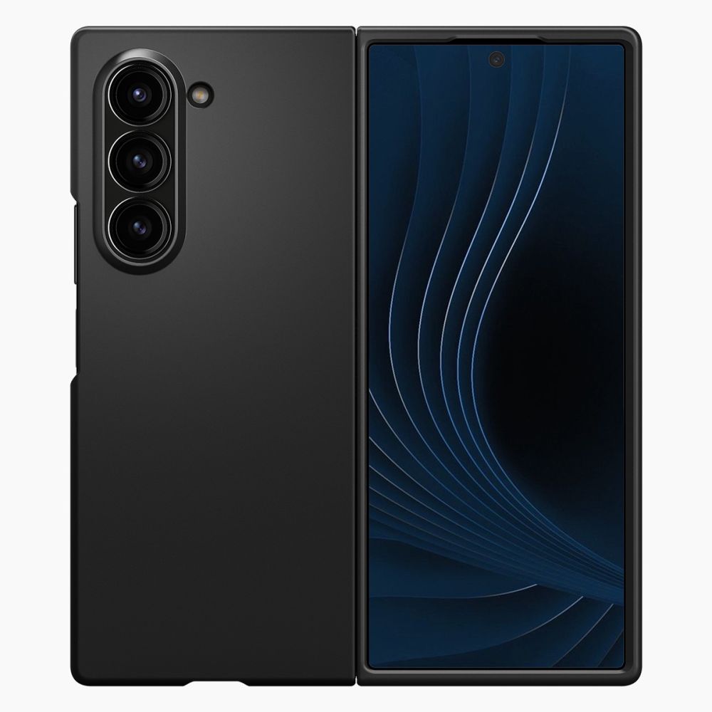 Husa pentru Samsung Galaxy Z Fold6 F956, Spigen, Air Skin, Neagra ACS07816