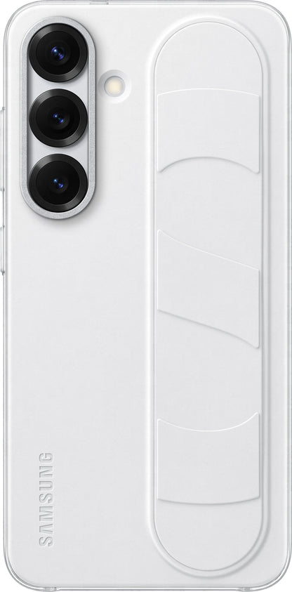 Étui pour Samsung Galaxy S25 S931, Standing Grip, Blanc EF-GS931CWEGWW