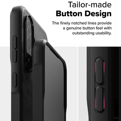 Étui pour Samsung Galaxy A56 A566 / A36 A366, Ringke, Onyx Camo, Noir