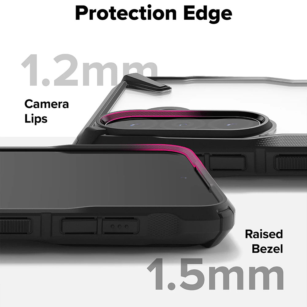 Étui pour Samsung Galaxy A56 A566 / A36 A366, Ringke, Fusion X, Noir