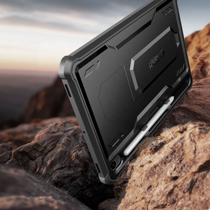 Coque pour Samsung Galaxy Tab S10 Lite / Tab S10 FE / Tab S9, Tech-Protect, Kevlar Pro, Noire