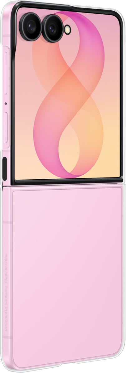 Coque pour Samsung Galaxy Z Flip8 F776, Étui Transparent, Transparent EF-QF776CTEGWW