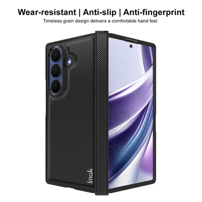 Coque pour Samsung Galaxy Z Fold8 Ultra F976, Imak, Carbone, Noire