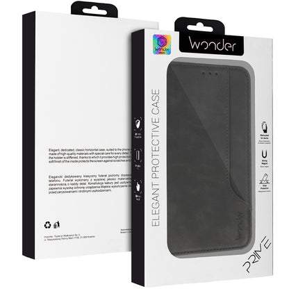 Coque pour Samsung Galaxy A15 5G A156, Wonder, Prime, Noire