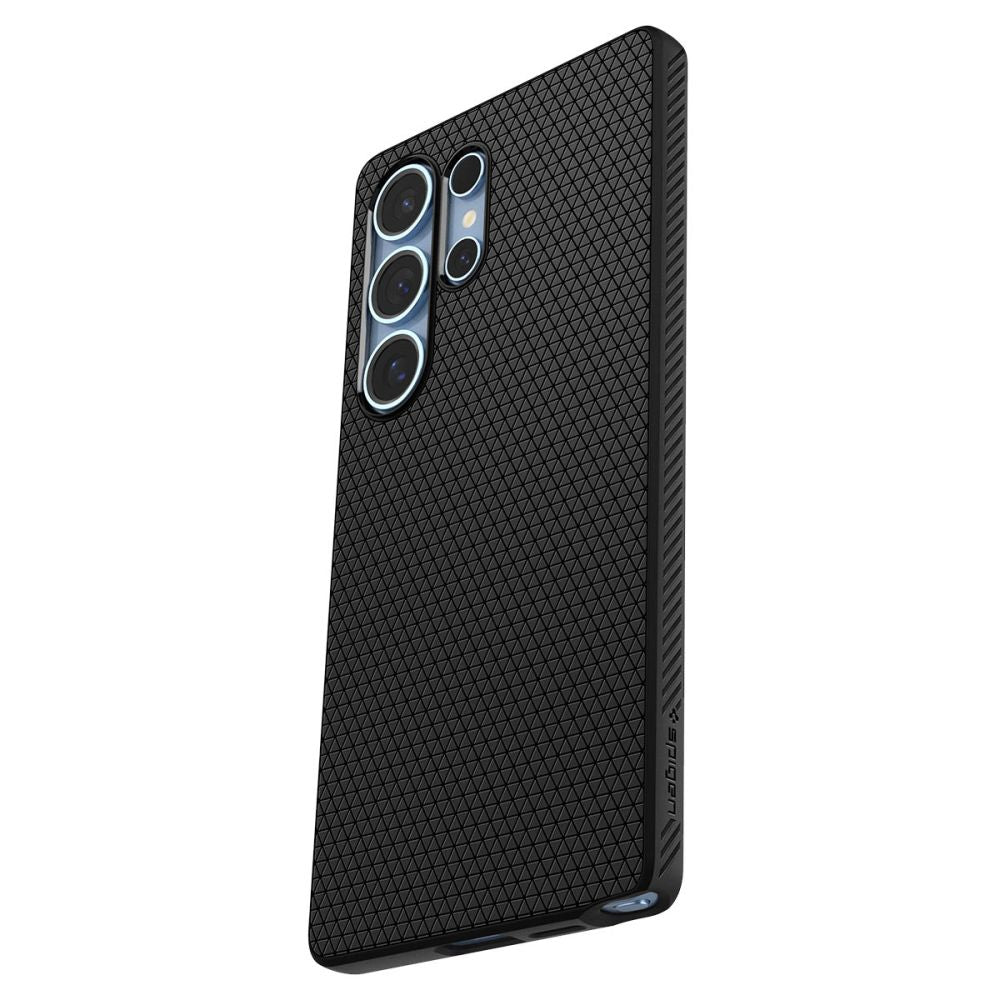 Étui pour Samsung Galaxy S25 Ultra S938, Spigen, Liquid Air, Noir ACS08953