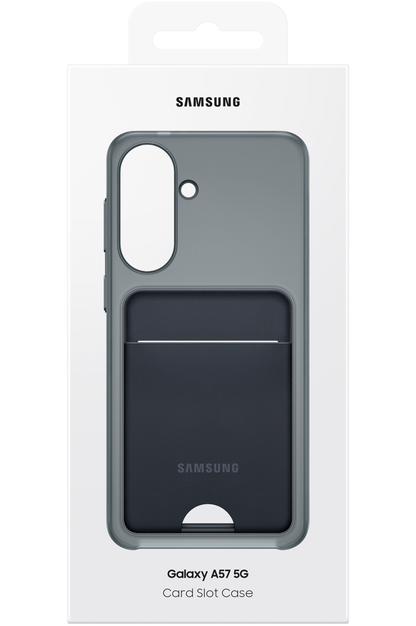 Étui pour Samsung Galaxy A57 5G, Card Slot Case, Noir EF-OA576TBEGWW