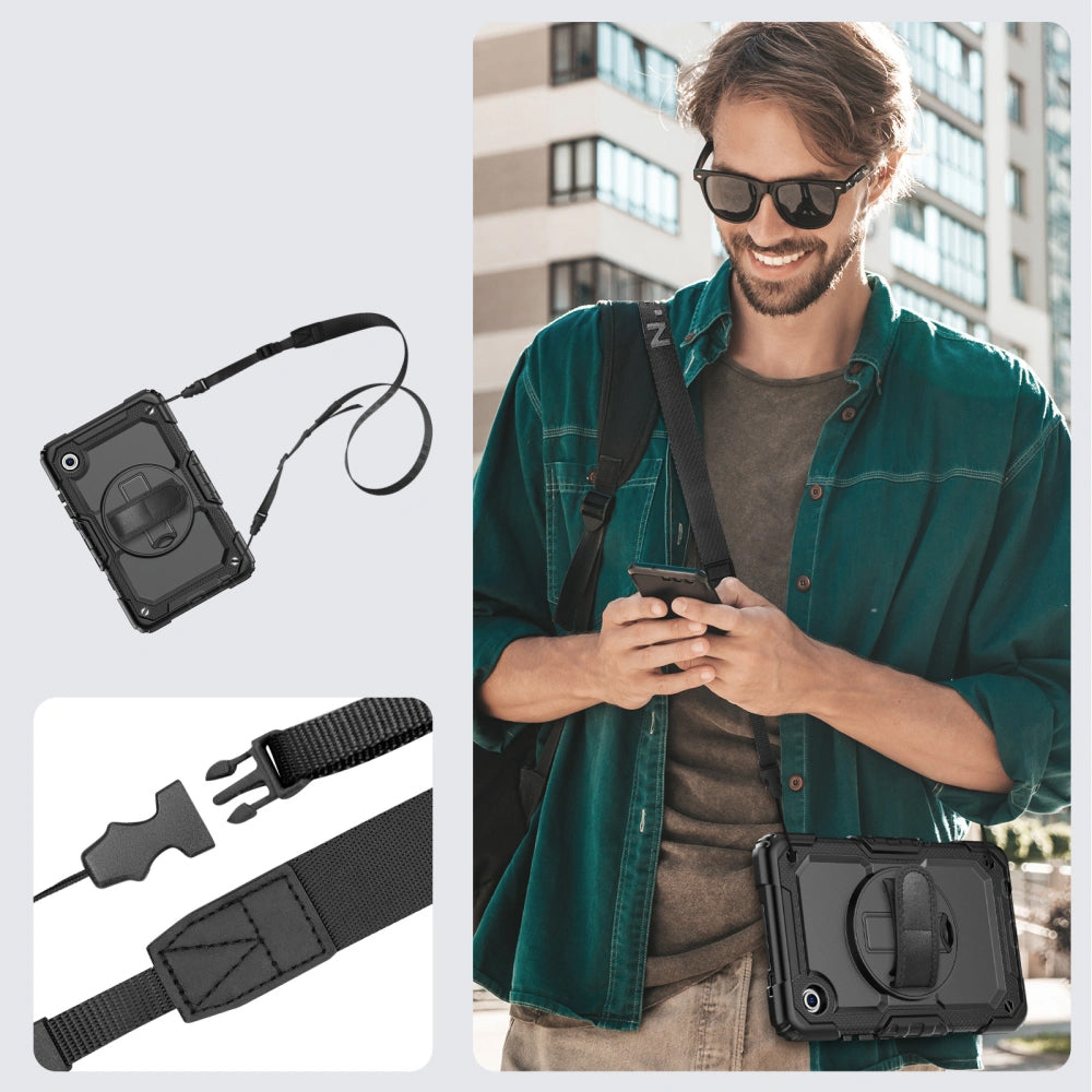 Case for Samsung Galaxy Tab A11+ / Tab A9+, Tech-Protect, Solid, Black