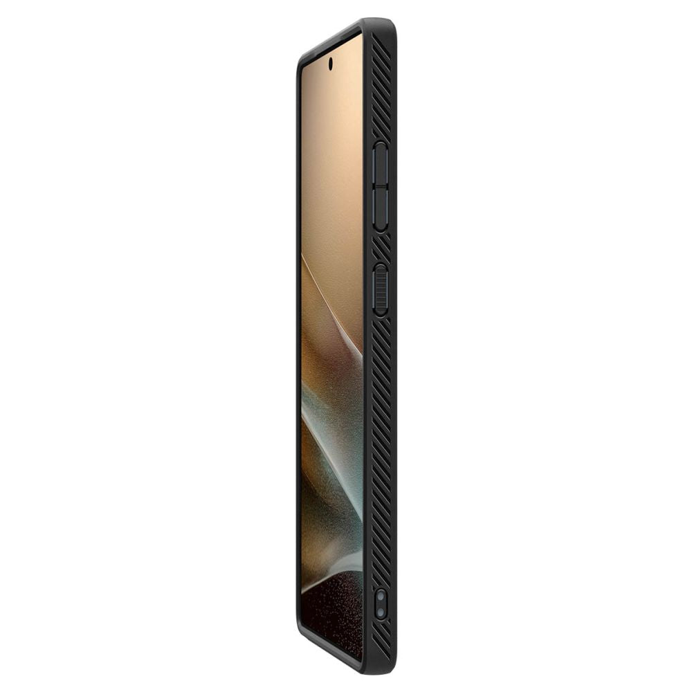 Étui pour Samsung Galaxy S25 Ultra S938, Spigen, Liquid Air, Noir ACS08953