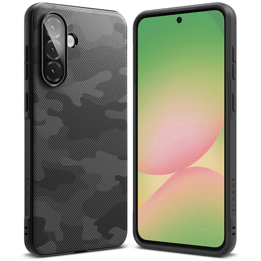 Étui pour Samsung Galaxy A56 A566 / A36 A366, Ringke, Onyx Camo, Noir