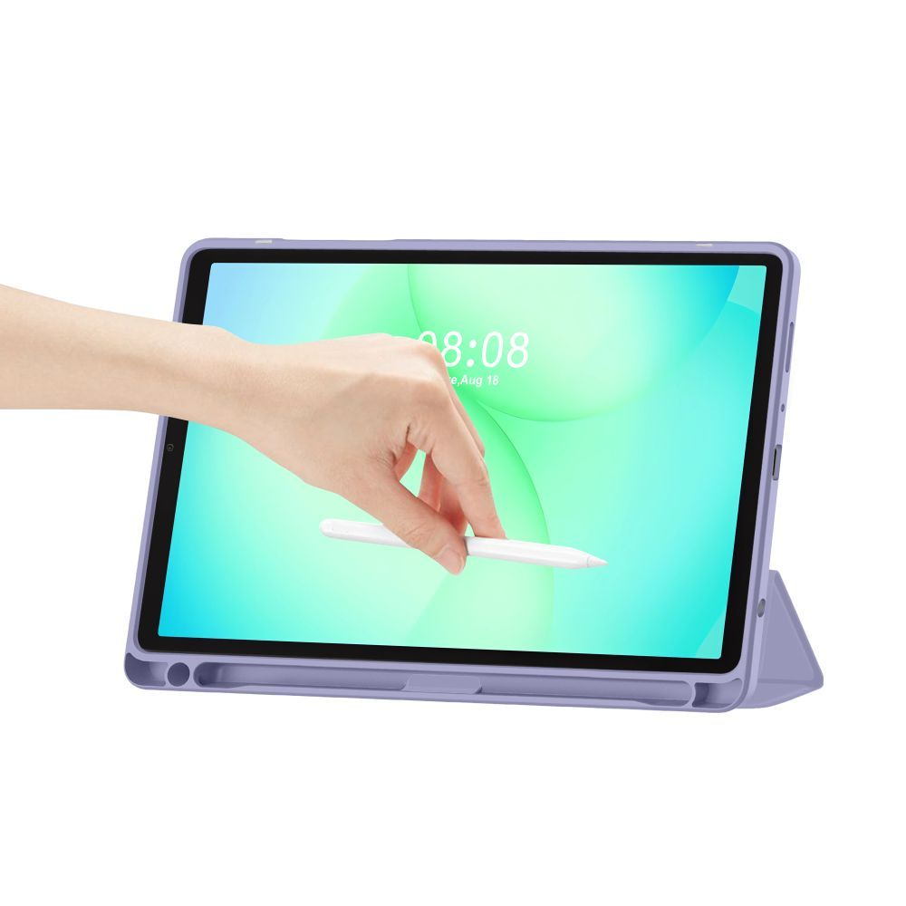 Étui pour Samsung Galaxy Tab A11+ / Tab A9+, Tech-Protect, SC PEN Hybrid, Violet