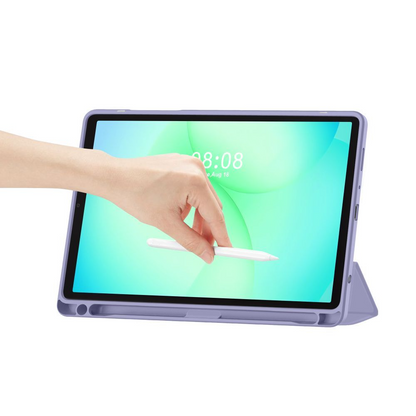 Étui pour Samsung Galaxy Tab A11+ / Tab A9+, Tech-Protect, SC PEN Hybrid, Violet